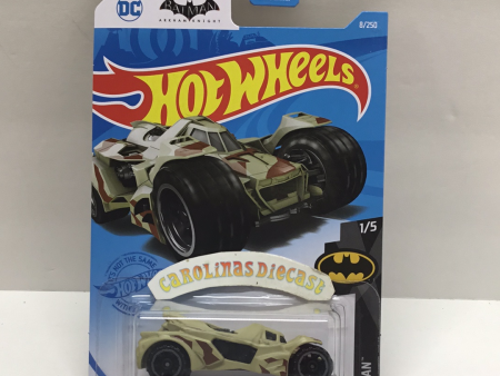 2021 hot wheels G case #8 Batman Arkham Knight Batmobile US Card 117C on Sale