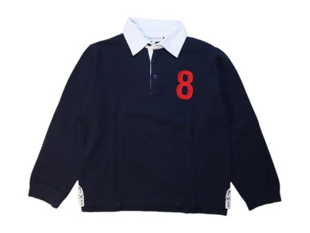 Excuse My French Long Sleeve Polo 10Y Online