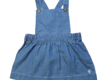 Petit Bateau Overall Dress 18M For Cheap