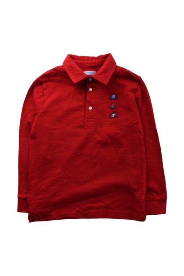 Mayoral Long Sleeve Polo 5T For Cheap