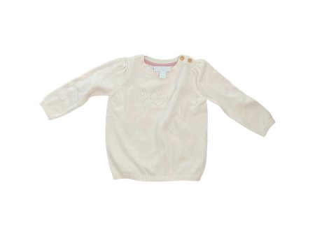 The Little White Company Knit Sweater 6-9M Online