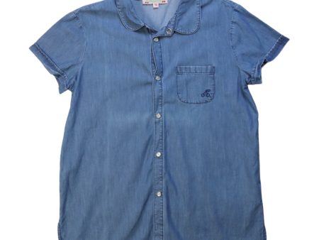 Bonpoint Short Sleeve Shirt 12Y Online Sale