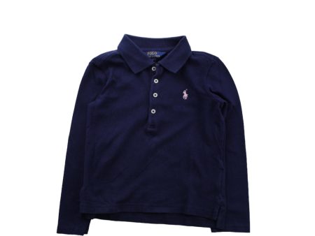 Polo Ralph Lauren Long Sleeve Polo 4T For Sale