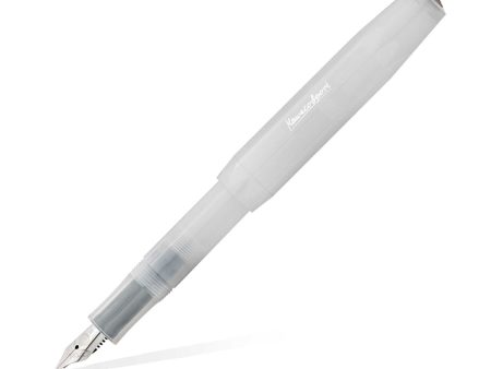 Kaweco Frosted Sport Fountain Pen with Optional Clip - Natural Coconut Discount