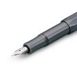 Kaweco AL Sport Fountain Pen with Optional Clip - Anthracite on Sale