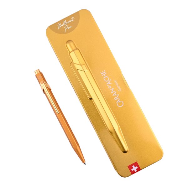 Caran d Ache 849 Premium Ball Pen - Goldbar Online Sale