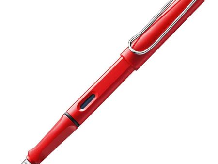 Lamy Safari Fountain Pen - Red Hot on Sale