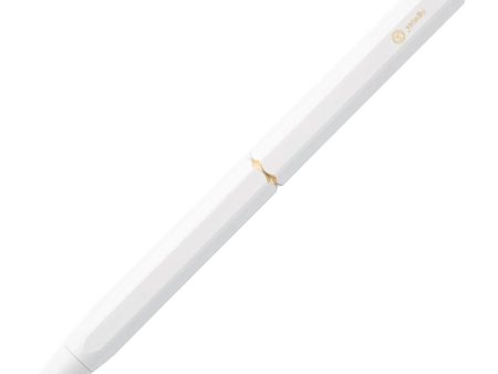 YSTUDIO Classic Revolve Portable Ball Pen, White Online now