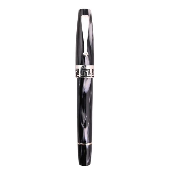 Montegrappa Extra 1930 Fountain Pen - Black & White For Sale