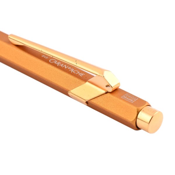 Caran d Ache 849 Premium Ball Pen - Goldbar Online Sale