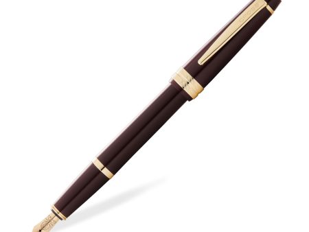 Cross Bailey Light Fountain Pen - Burgundy GT Online now