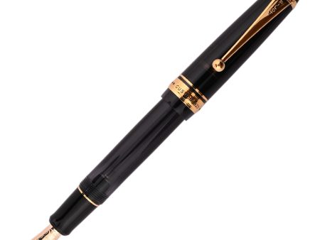 Pilot Custom 823 Fountain Pen - Smoke Black GT For Discount