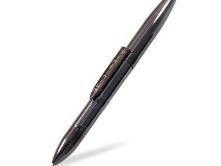 Fisher Space Infinium Ball Pen with Blue Ink - Black Titanium For Cheap