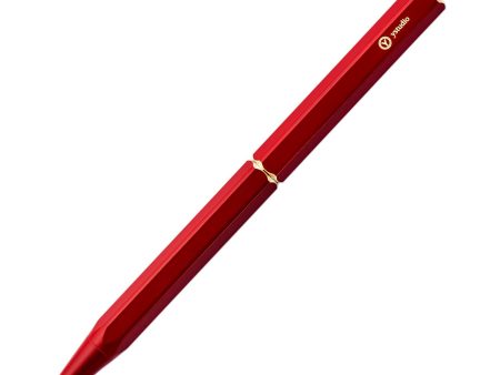 YSTUDIO Classic Revolve Portable Ball Pen, Red Online