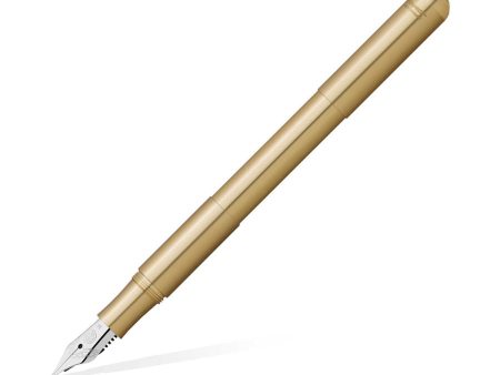 Kaweco Supra Fountain Pen with Optional Clip - Eco Brass Online now