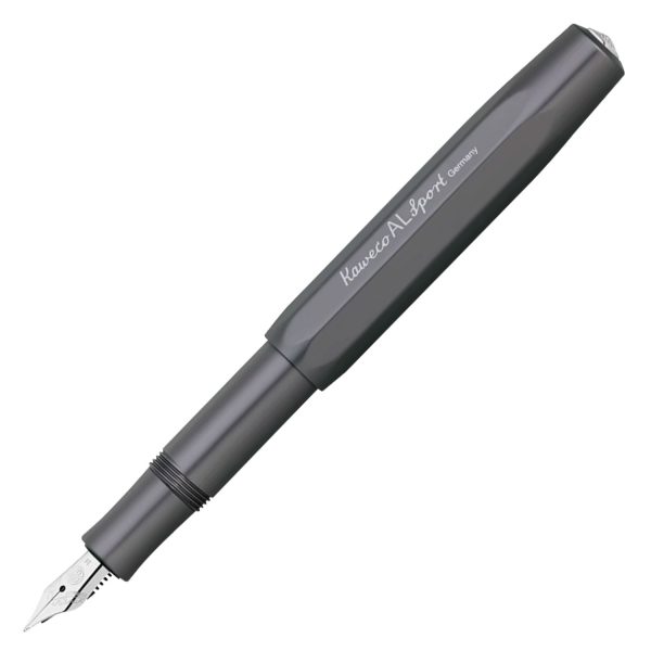 Kaweco AL Sport Fountain Pen with Optional Clip - Anthracite on Sale