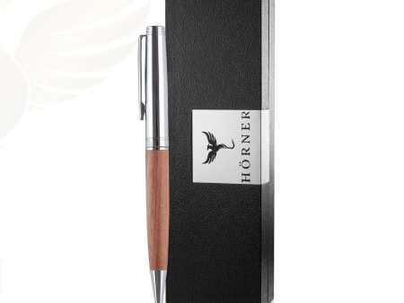 Horner Legno Ball Pen, Rosewood Chrome Sale