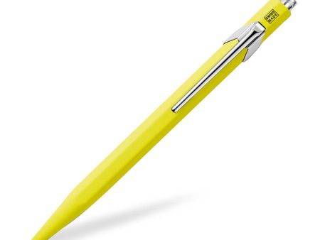 Caran d Ache 849 Popline Ball Pen - Fluorescent Yellow Online Sale