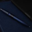 Sheaffer Icon Ball Pen - Metallic Blue PVD For Discount