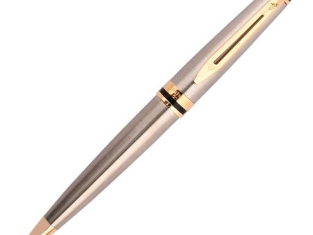 Waterman Expert Ball Pen - Stainless Steel GT Hot on Sale