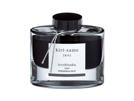 Pilot Iroshizuku Ink Bottle, Kiri Same (Grey) - 50ml Hot on Sale