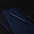 Sheaffer Icon Ball Pen - Metallic Blue PVD For Discount