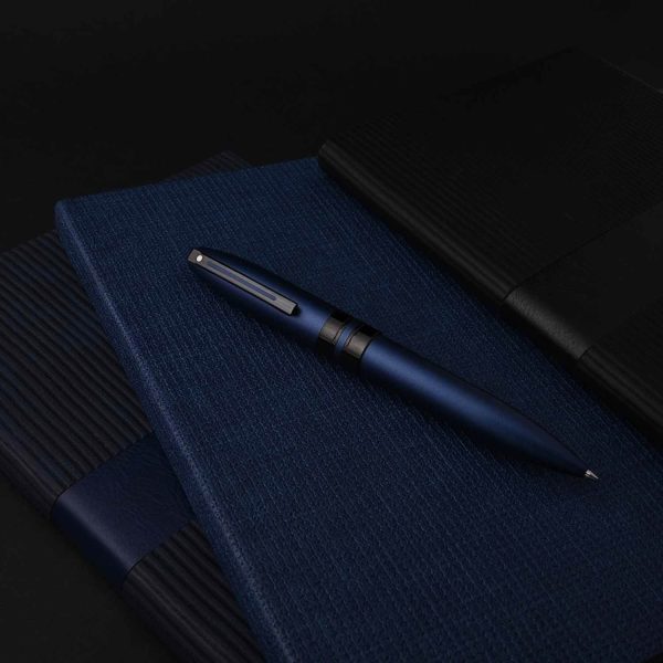 Sheaffer Icon Ball Pen - Metallic Blue PVD For Discount