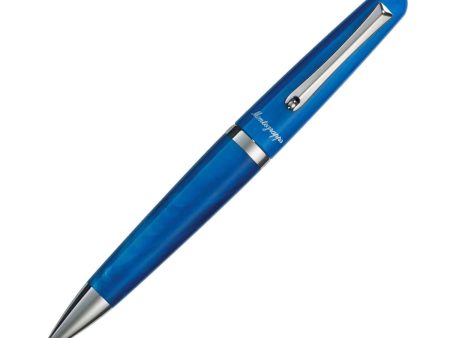 Montegrappa Lo Spirito Di Stella Ball Pen, Ocean Blue Online Hot Sale