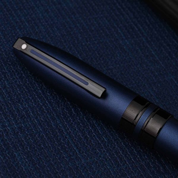 Sheaffer Icon Ball Pen - Metallic Blue PVD For Discount